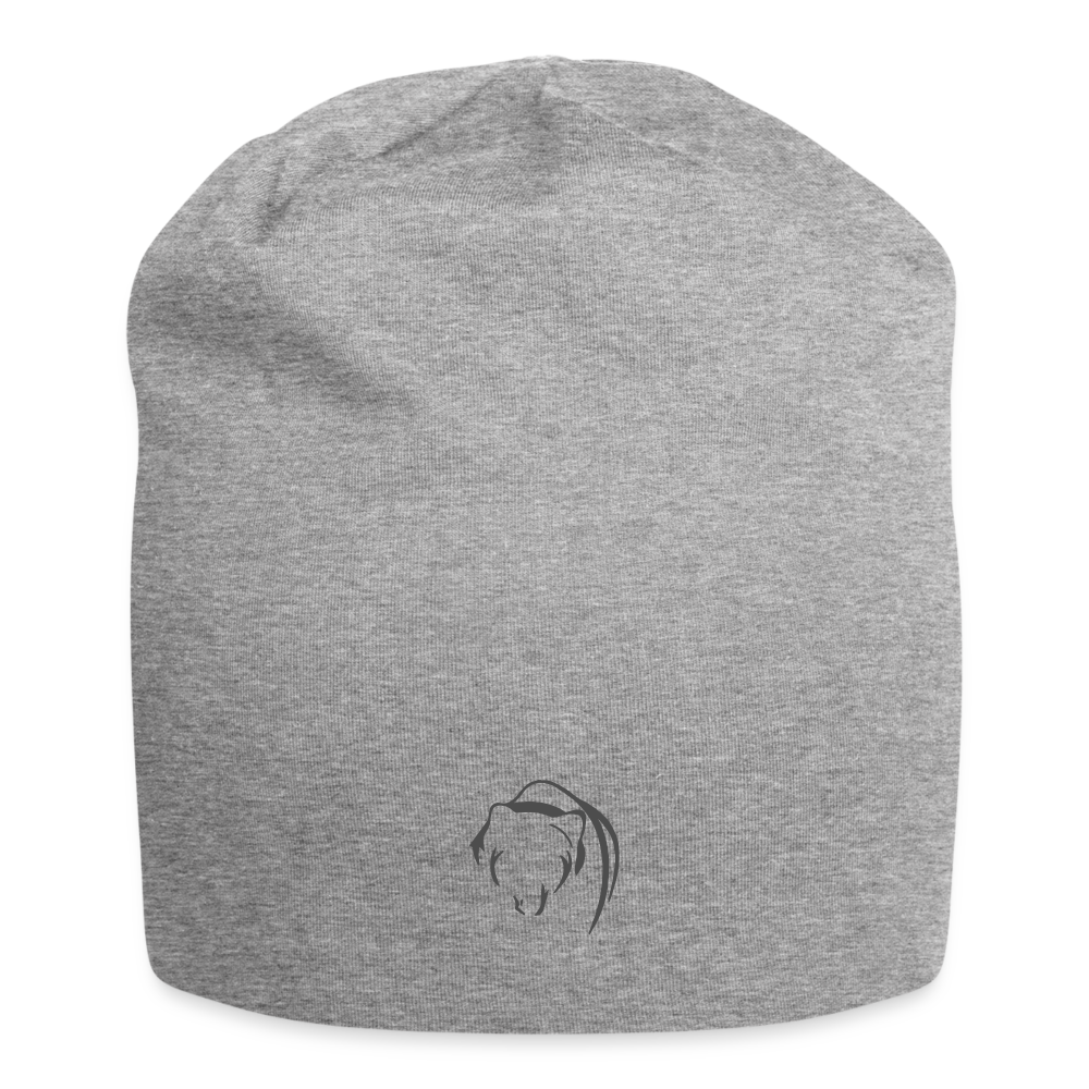 Grey Bear Beanie - heather grey