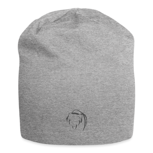 Grey Bear Beanie - heather grey