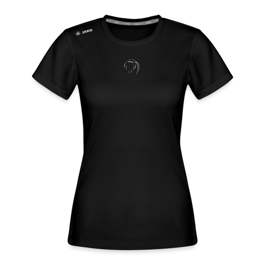 Womens Black Bear Luxury Training Tshirt - black