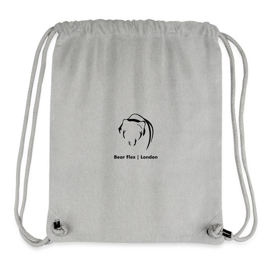 Grey Bear Gym Bag - heather grey